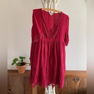 Sundance Dress, shortsleeve Sz PL
